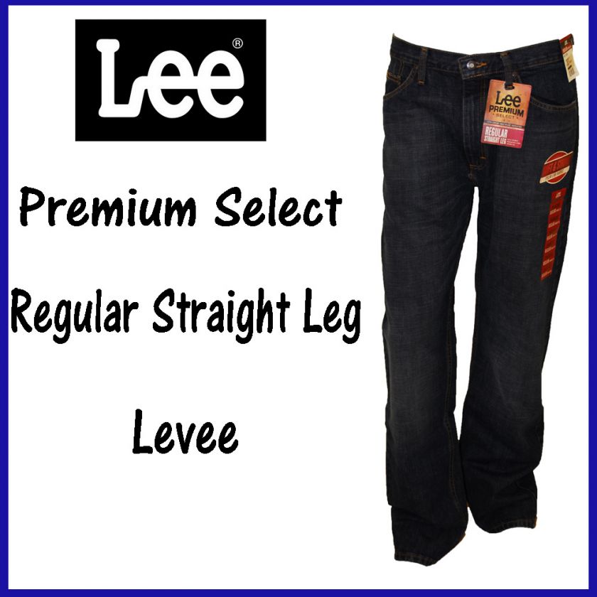 MENS LEE PREMIUM SELECT REGULAR STRAIGHT LEG JEAN LEVEE  