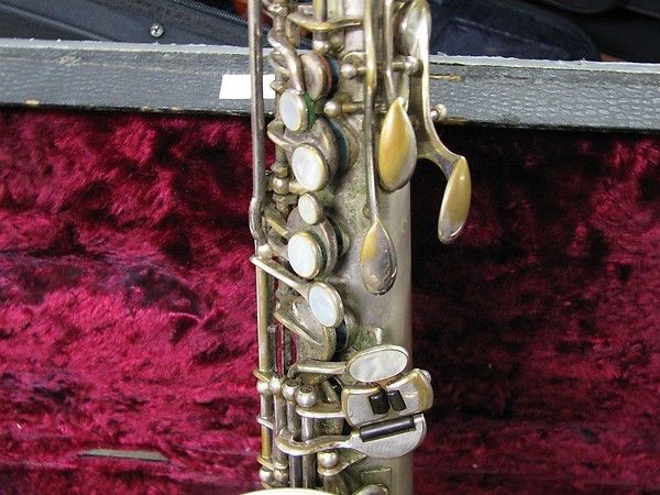 1935 Silver Selmer Balanced Action Alto Saxophone Cabin on the lake 