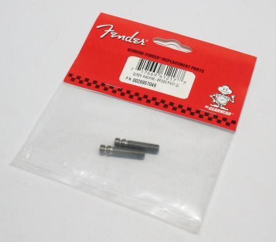 New FENDER Original 2 Point Tremolo Pivot Studs, 2 pack  