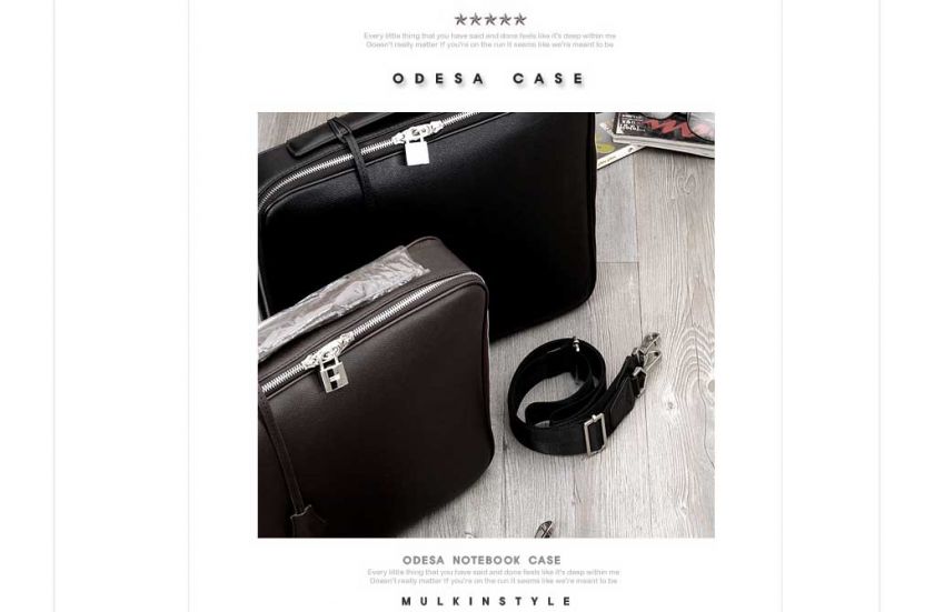 NWT Mens Laptop Briefcase Shoulder Bag Notebook TOP Brand Design Bag 
