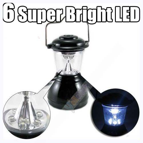 New 6 LED WaterProof Mini Camping Bivouac Lamp Tent Fishing Lantern 