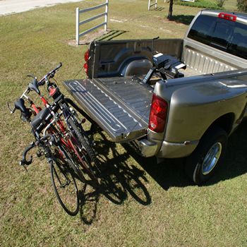 New 4 Bike Bicycle Carrier Towing Trailer Hitch Rack  