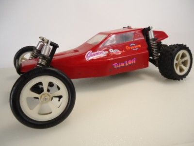 Vintage Team Losi Junior Two 2 RC Buggy car 1/10  