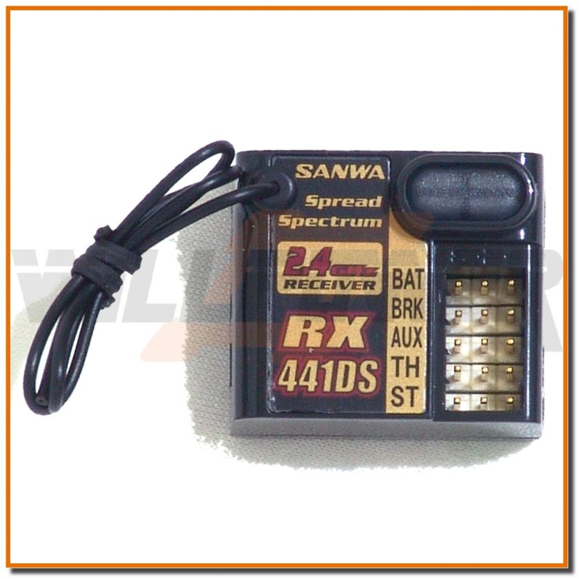 SANWA DSSS 2.4G Receiver (RC WillPower) RX 441DS RX 441DS Buggy Radio 