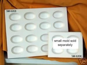 Best Seller CUBE Tray MOLD FUSING Pendant 16 Oval Jewelry Glass Kiln 