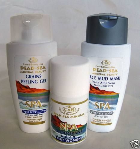 Lot of 3 Dead Sea C&B SPA Skin Care Natural Products  