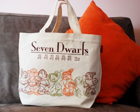 ROOTOTE 4 POCKETS CANVAS BAG SEVEN DWARFS  