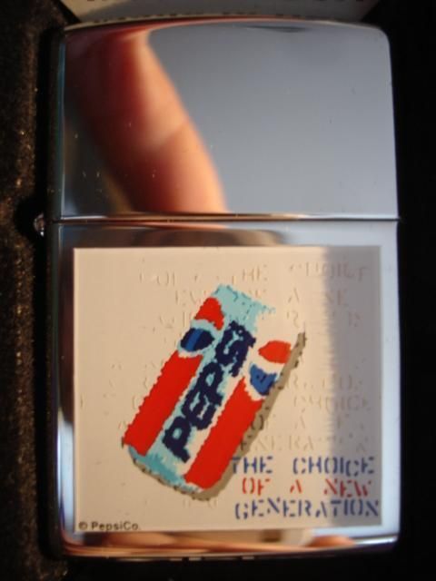 ZIPPO PEPSI 2001 PEPSI CAN (OLD) NEW MIB #124  