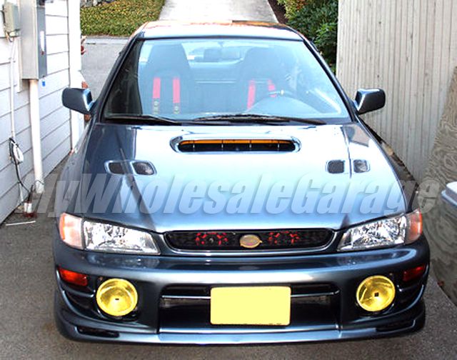 97 01 Subaru Impreza to STI / WRX Style JDM Front Bumper Lip PU 