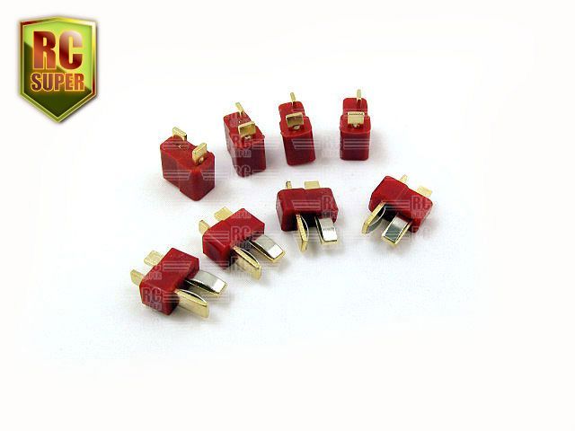 4x pairs Dean Deans T plug gold plate connector RC 100A  