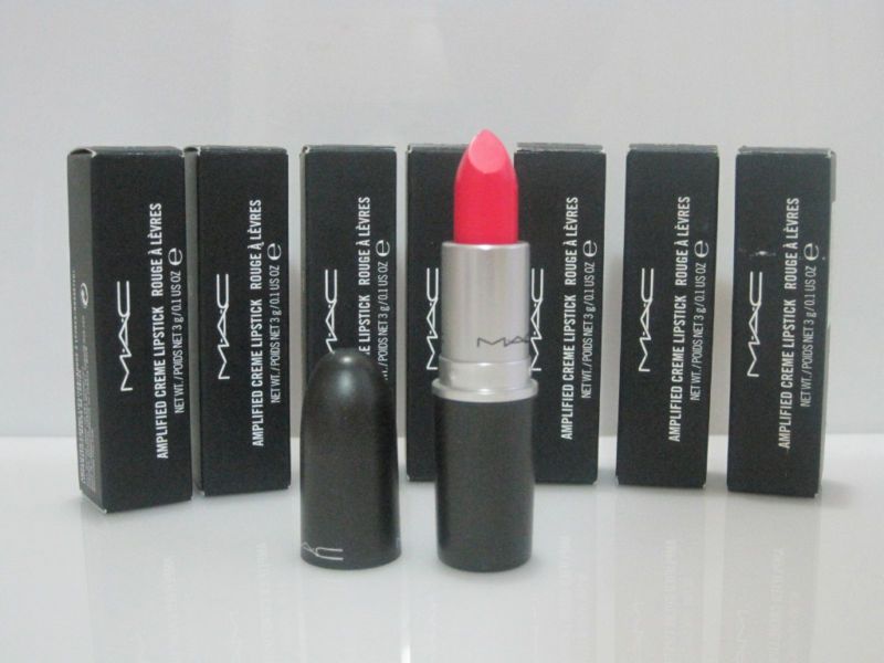 MAC AMPLIFIED FROST MATTE LUSTRE + + LIPSTICK RARE  