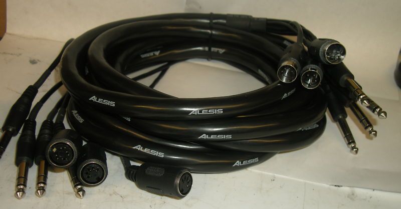 ALESIS SNAKE DRUM 10 FEET 4 DIN 4 STEREO TO 4 DIN 4 S  