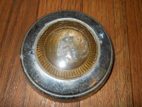 1950 PLYMOUTH STEERING WHEEL HORN BUTTON 1949 1951  