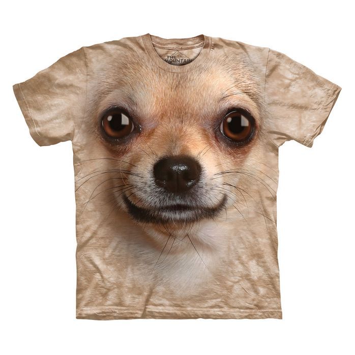 New CHIHUAHUA FACE T Shirt  