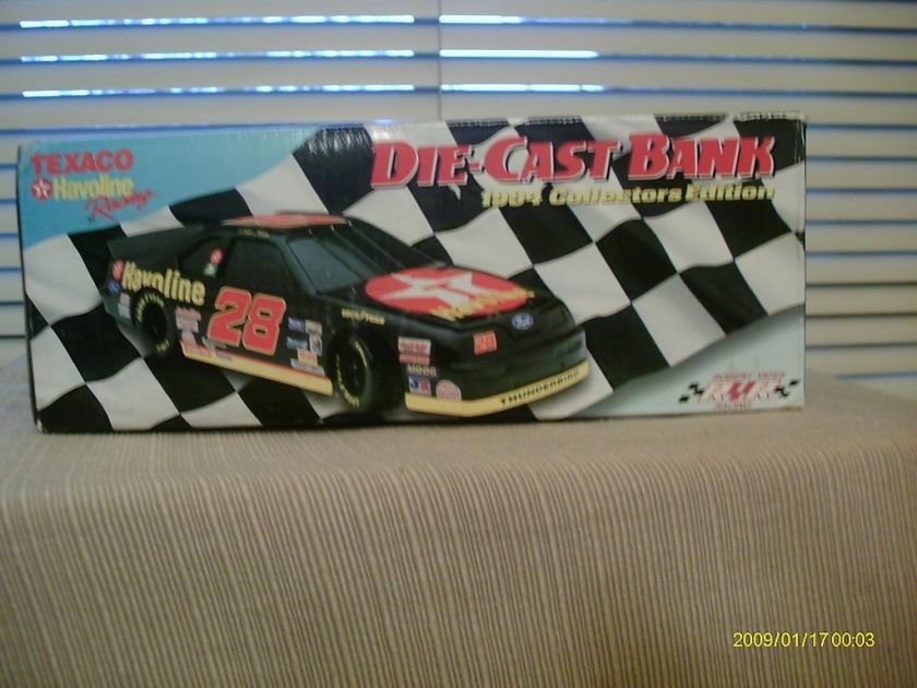 ROBERT YATES RACING DIE CAST BANK 1994 THUNDERBIRD  