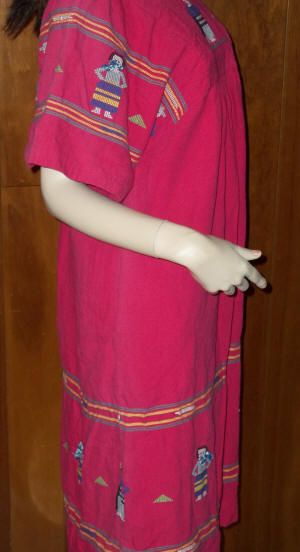 VTG GUATEMALAN HUIPIL LITTLE PEOPLE HANDWOVEN DRESS ****PLEASE LOOK 