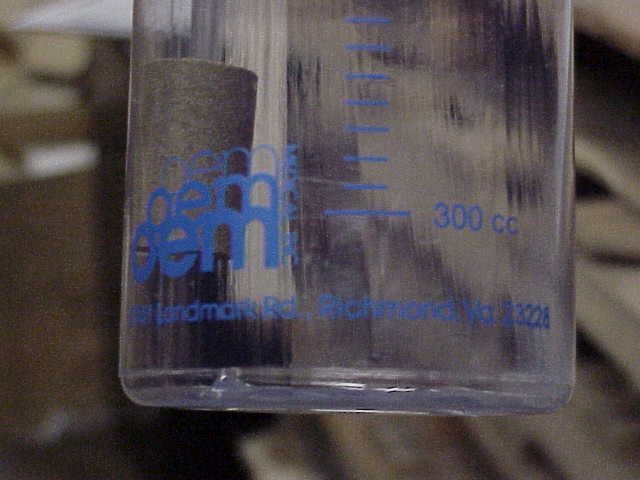 DISPOSABLE; CYINDER SHAPED; 300 ML; COLORLESS; BREAK PROOF WITH RUST 