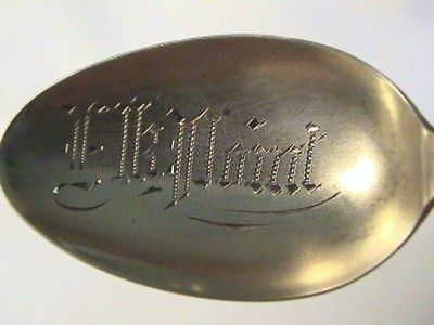 ANTIQUE 1905 STERLING ELK POINT SD SOUTH DAKOTA SPOON  