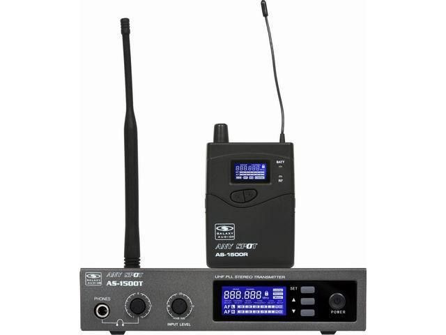 Galaxy AS 1500 AnySpot Wireless In Ear Monitor System  