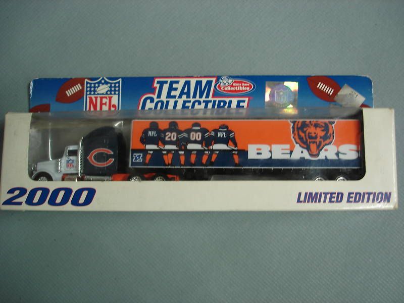 2000 CHICAGO BEARS Die Cast Truck White Rose MINT   