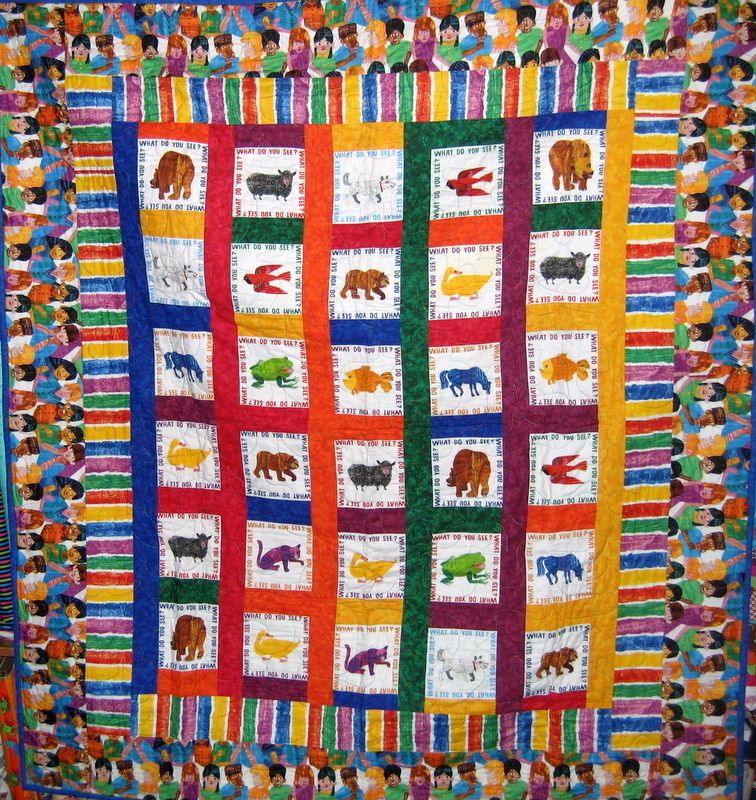 ERIC CARLES BROWN BEAR ROWN BEAR QUILT KIT  