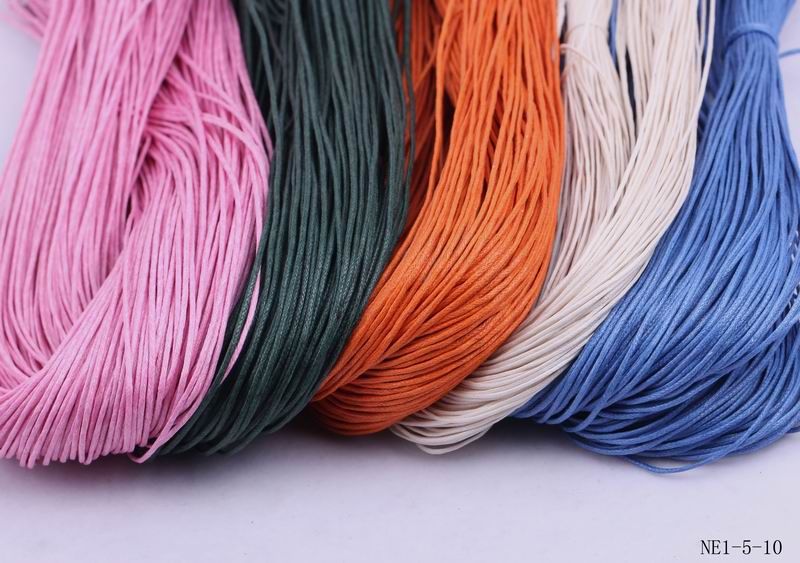 70 Meters 1MM WAXED COTTON WAX BEADED CORD STRING THREAD NE  