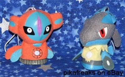   AND Lucario POKEMON Plush Finger Puppets NEW From Japan USA SELLER