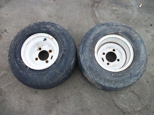 GOLF CART RIMS AND TIRES 18X8.50 8  