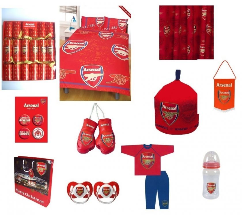 FOOTBALL ARSENAL TEAM /CLUB 100% OFFICIAL ACCESSORIES GREAT GIFTS ALL 