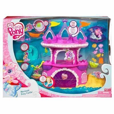 My Little Pony MERMAID PONY CASTLE NEW IN BOX  