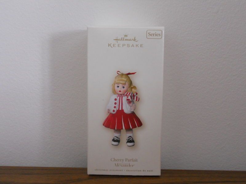 HALLMARK ORNAMENT MADAME ALEXANDER CHERRY PARFAIT 2007  