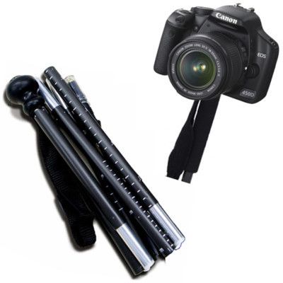 Folding Walking Hiking Stick Pole Camera DSLR Monopod  