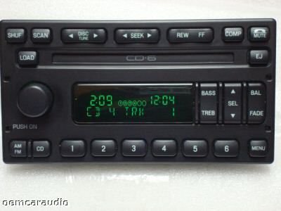 FORD F150 6 CD CHANGER RADIO EXPLORER F250 EXPEDITION  