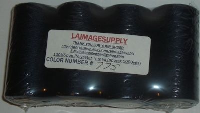 4tubes Spun Polyester Quilting Serger Sewing Thread#775  