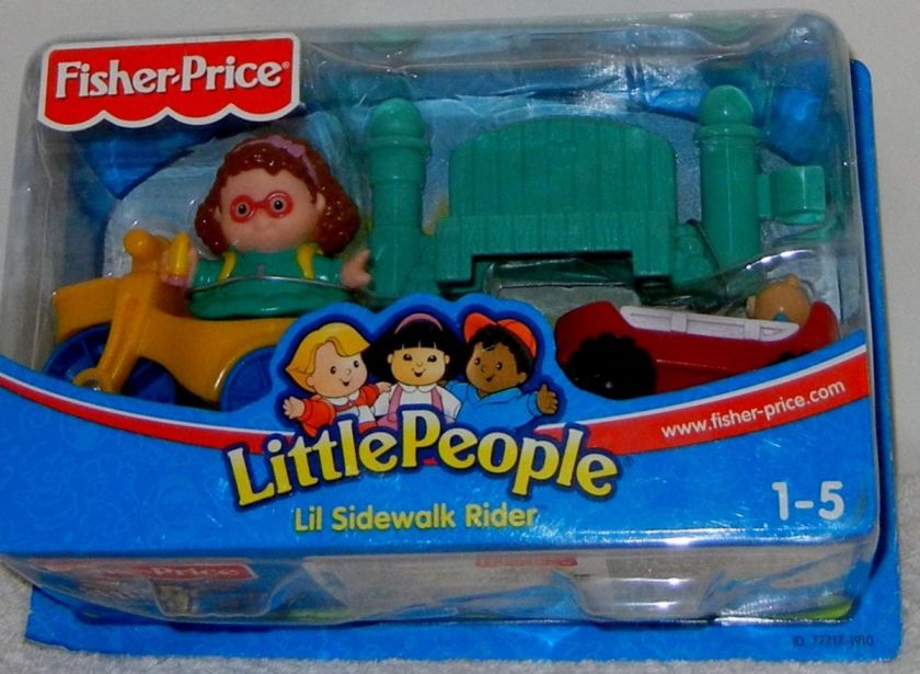   Little People Lil Sidewalk Rider Tricycle Wagon Park Bench Age 1 5