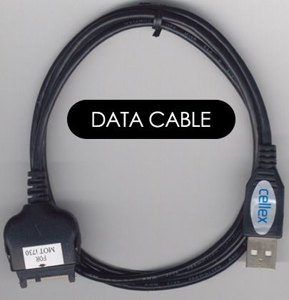 USB Data Cable for Motorola i580 i605 i710 i730 i615  Charge & Sync 