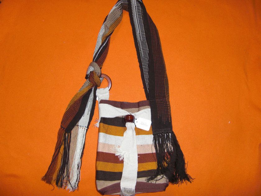 NEW WAYUU TAYA FOUNDATION MORROA BAG, HAND WOVEN  