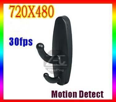 Good  Motion Detection Spy Clothes Hook Camera Video Recorder Hidden 