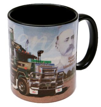 MACK TRUCK BICENTENNIAL SUPERLINER II Ernest Giles Coffee Mug  