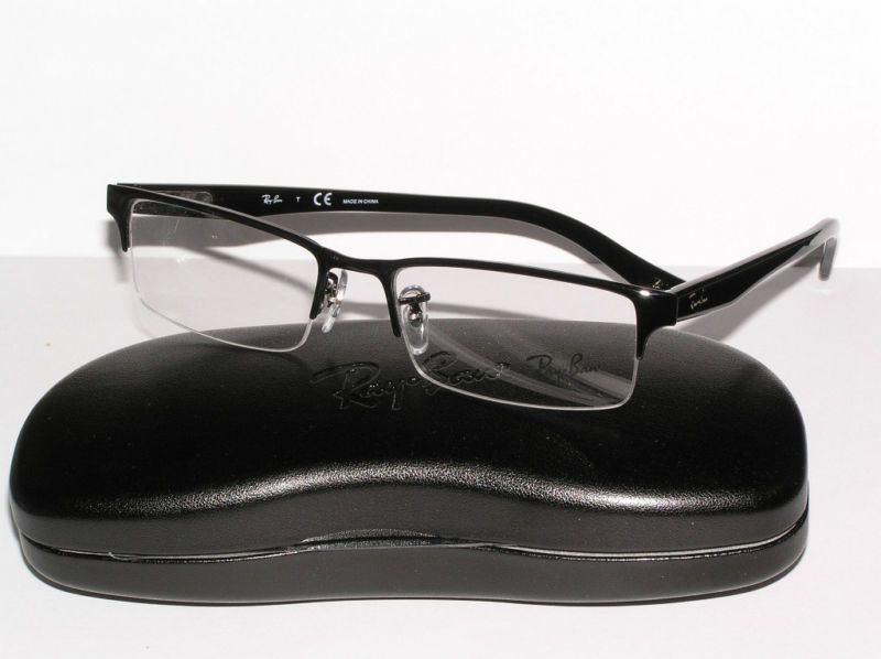 RAYBAN EYEGLASSES NEW 6196 2509 52 BK Ray Ban RX FRAME  