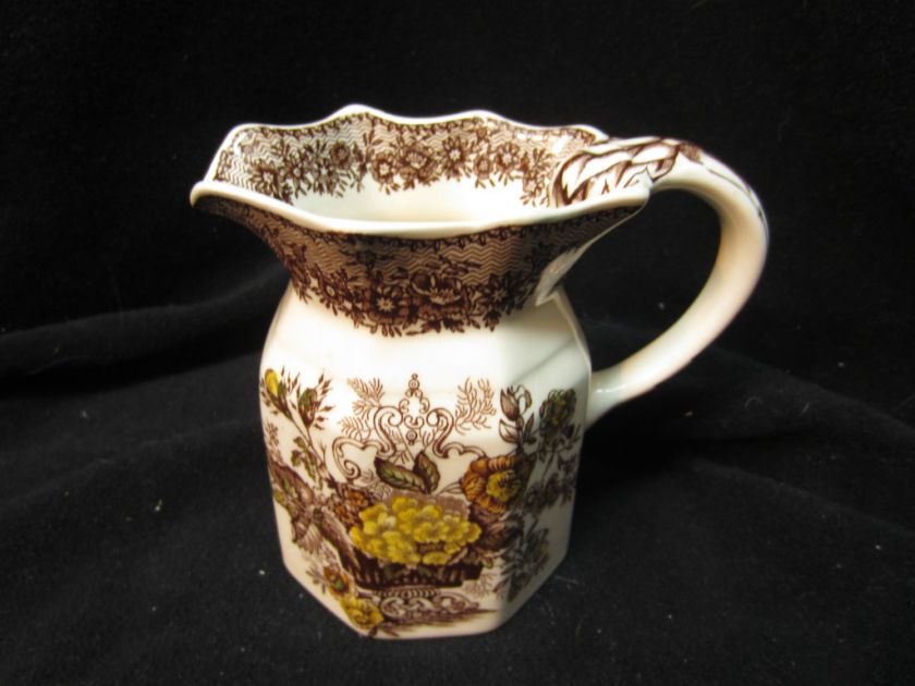 Masons Patent Ironstone Ascot Pitcher Made in England HTF  