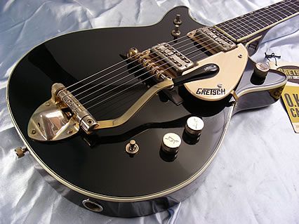 Vintage 1965 Gretsch 6128 Duo Jet Black USA Burns Vibrato 60s AWESOME 