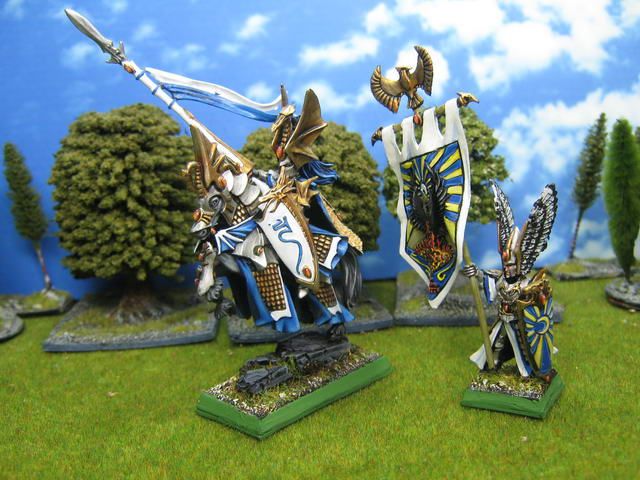 Warhammer DPS Painted High Elf Character set 2 HE003b  