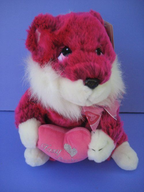 11 FOXY LADY Purple SQUIRREL DAN DEE Soft Plush Stuffed Animal  