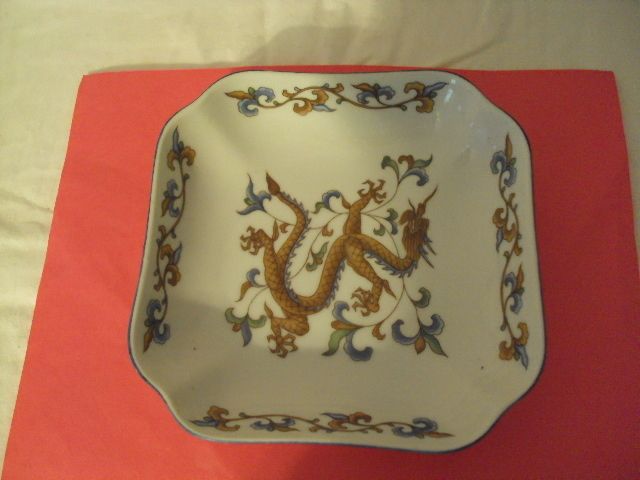 Vintage Andrea by Sadek candy dish porcelain Square 6  