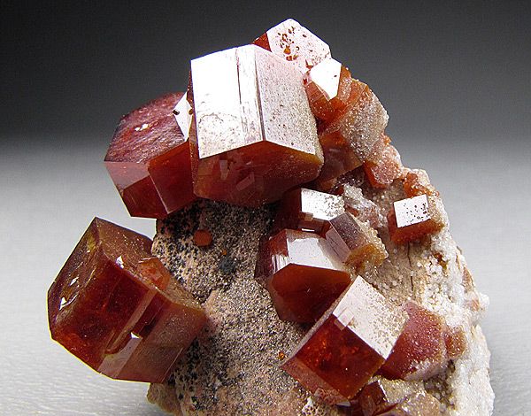 Vanadinite, Mibladen, Atlas Mountains, Morocco  