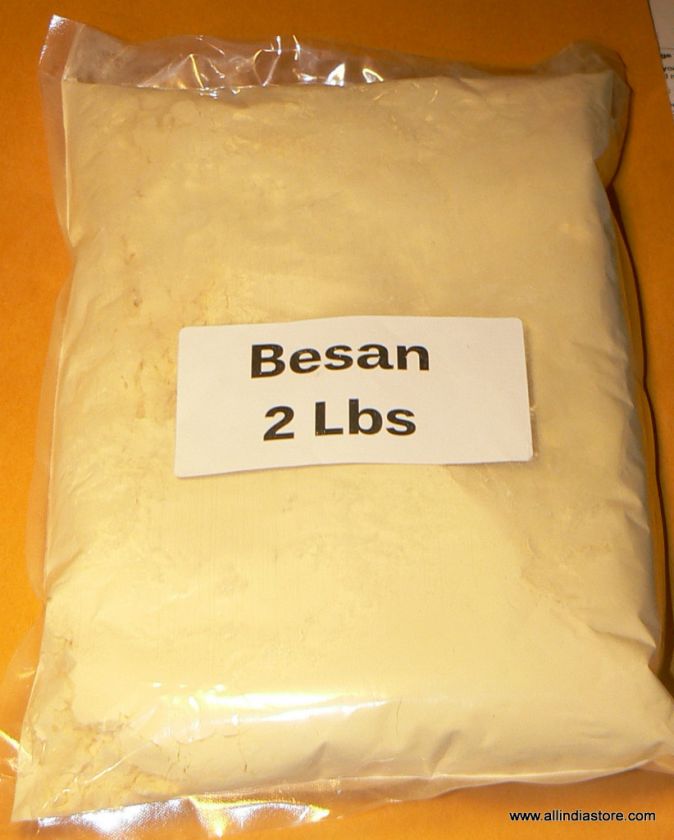 Besan Flour ( Chickpeas ) 2 Lb Bag Low Glycemic (sugar)  