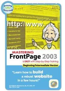 Learn Microsoft FrontPage 2003 Web design training  