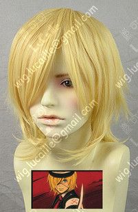 vocaloid+Killing Doll+Len Short Cosplay Blonde Wig  