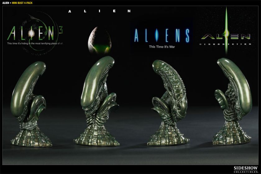 Sideshow Alien   Alien Mini Bust Set  